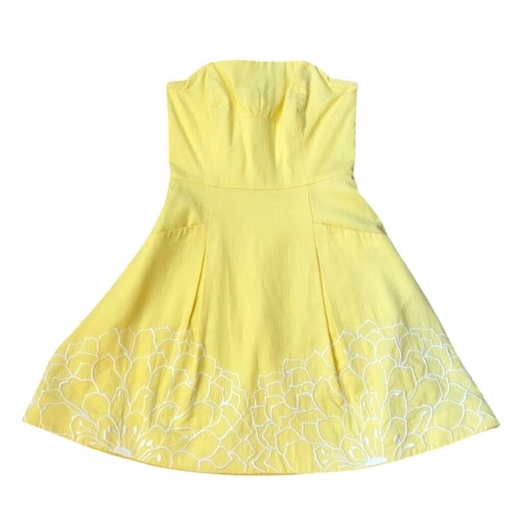 Lilly Pulitzer Blossom Dress in Yellow | Size 4